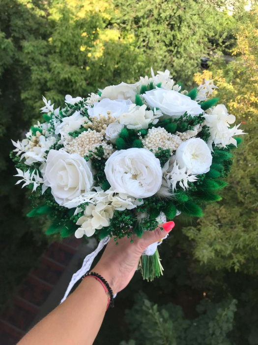 Pachet lumanari nunta + Buchet mireasa [3]