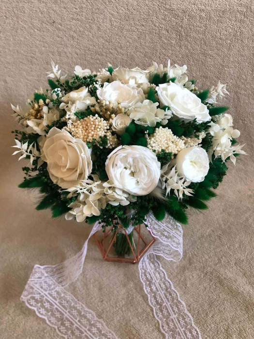 Pachet lumanari nunta + Buchet mireasa [5]