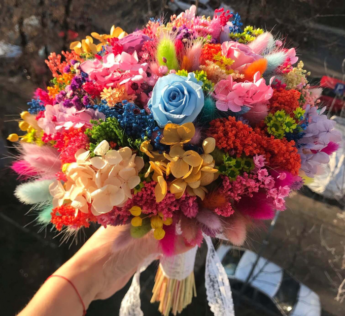 Buchet flori uscate/stabilizate [2]