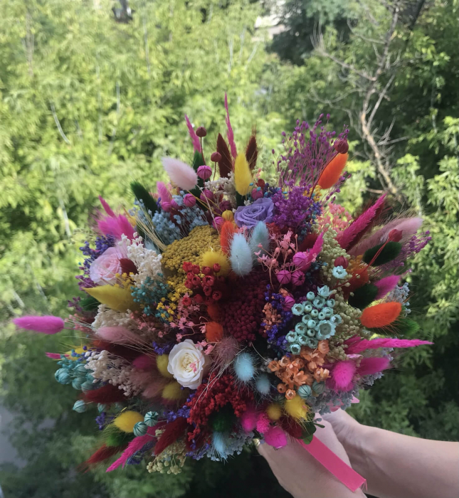 Buchet flori uscate/stabilizate [2]