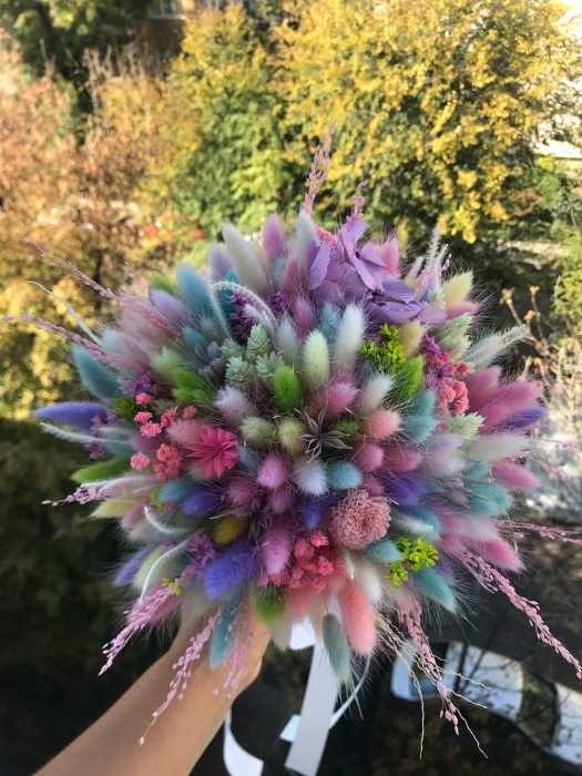 Buchet flori uscate/stabilizate mic [3]