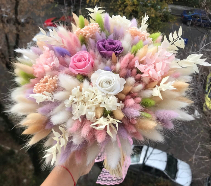 Buchet flori uscate/stabilizate [4]