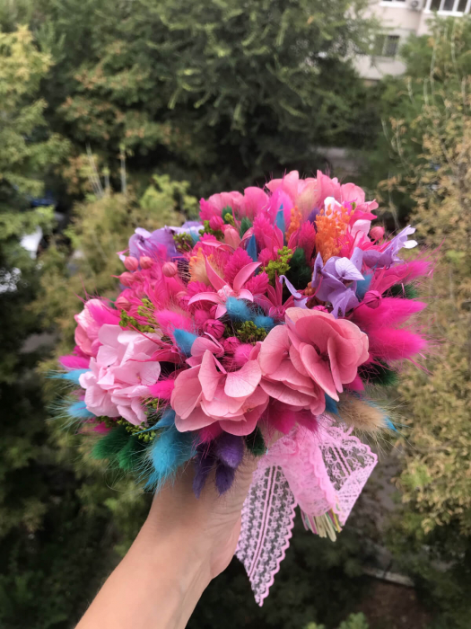 Buchet flori uscate/stabilizate [2]