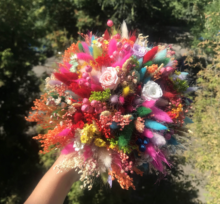 Buchet flori uscate/stabilizate [2]