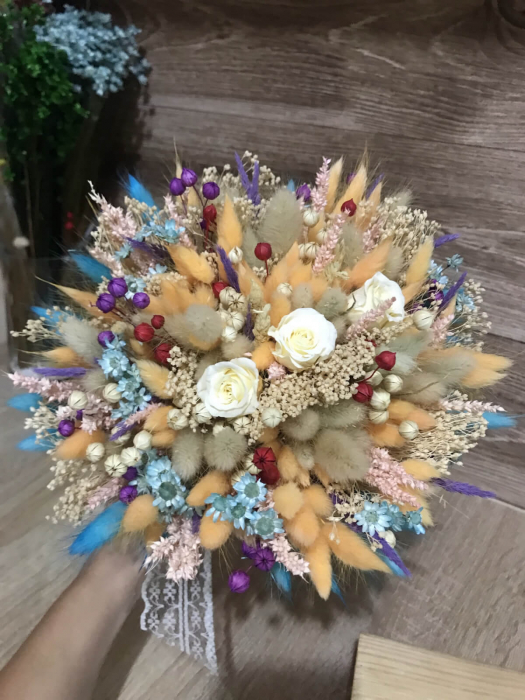 Buchet flori uscate/stabilizate [4]