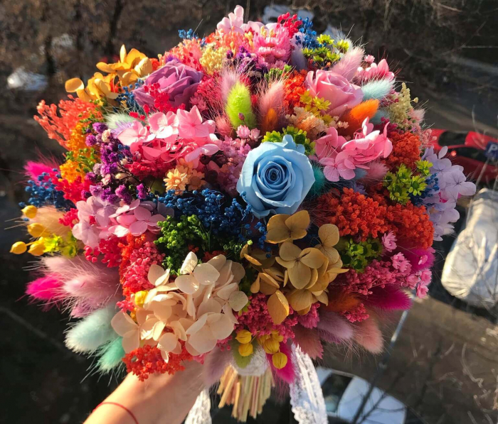 Buchet flori uscate/stabilizate [1]
