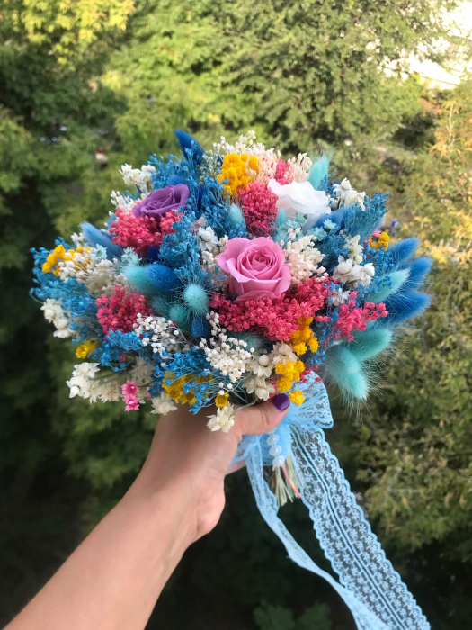 Buchet flori uscate/stabilizate [2]