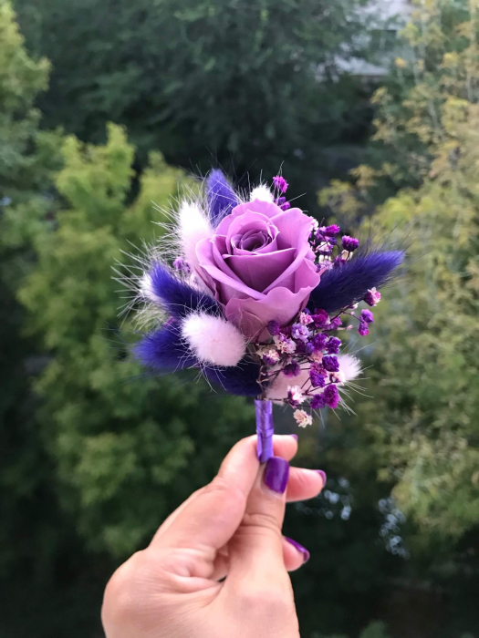 Cocarde din flori naturale [2]
