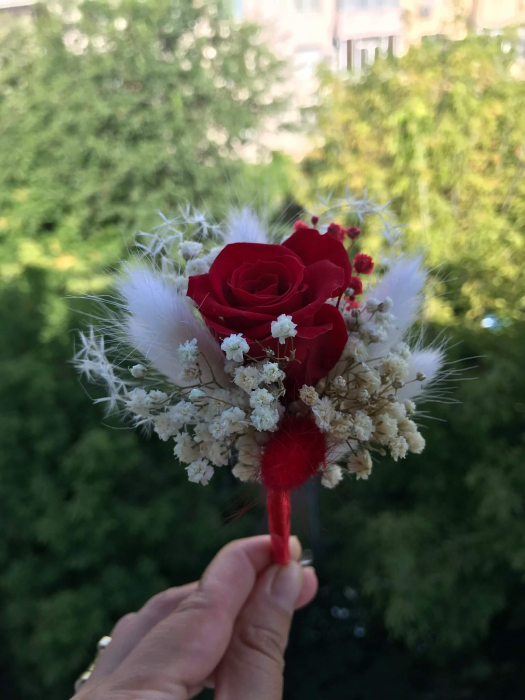 Cocarde din flori naturale [2]