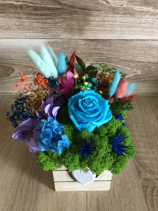 Aranjament floral cu licheni [2]