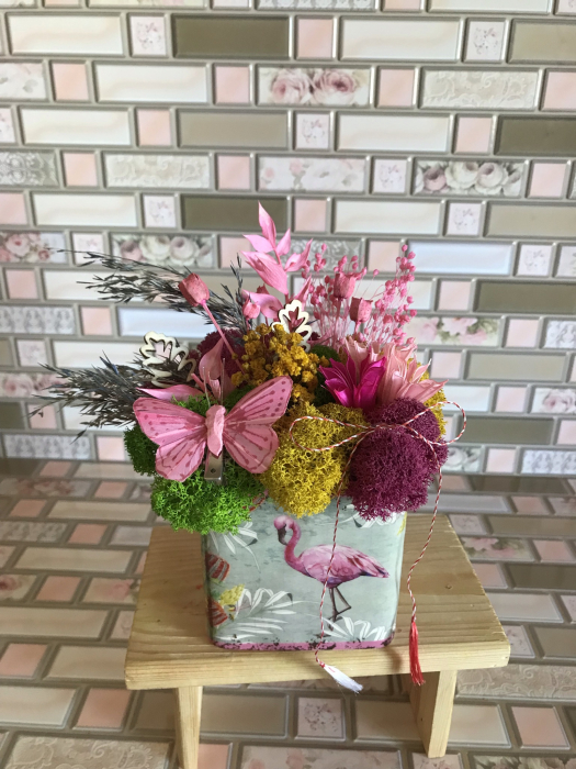 Aranjament floral cu licheni [2]