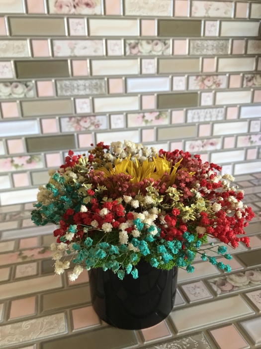 Aranjament floral cu licheni [3]