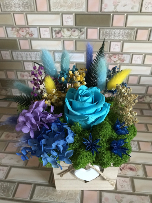 Aranjament floral cu licheni [2]