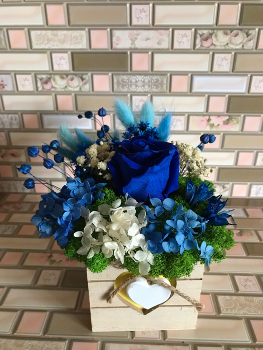 Aranjament floral cu licheni [2]