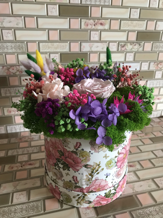 Aranjament floral cu licheni [3]