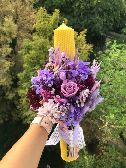 Pachet lumanari nunta + Buchet mireasa [2]