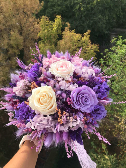 Pachet lumanari nunta + Buchet mireasa [3]