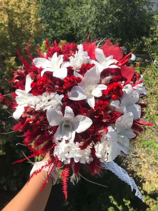 Pachet lumanari nunta + Buchet mireasa [4]