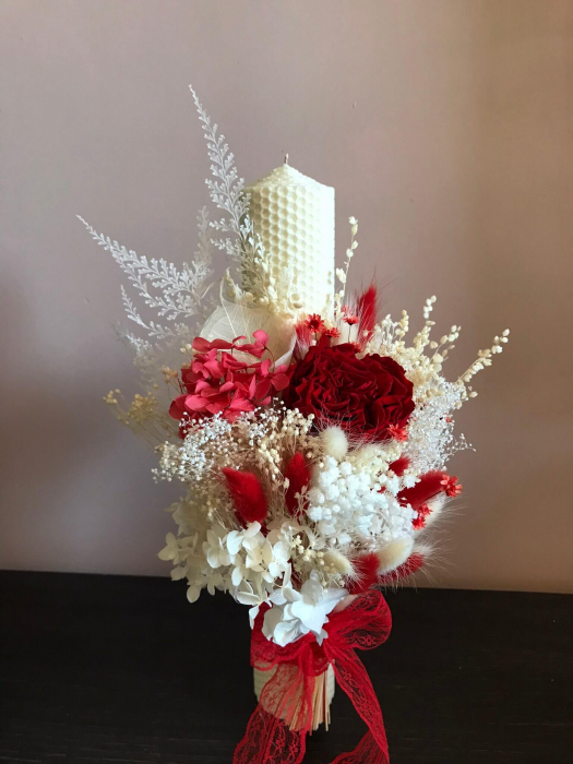 Lumanari nunta si buchet flori mireasa [5]