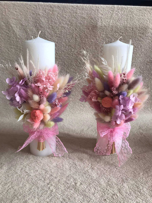 Pachet lumanari nunta + Buchet mireasa [2]