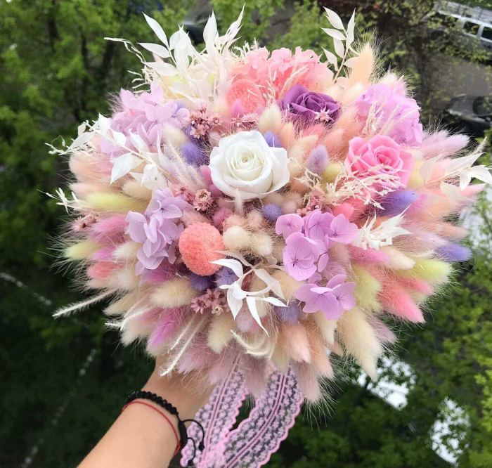 Pachet lumanari nunta + Buchet mireasa [5]