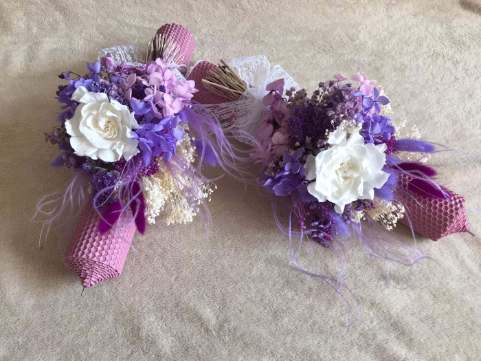 Pachet lumanari nunta + Buchet mireasa [2]
