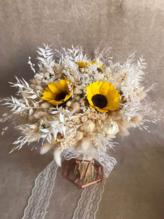 Pachet lumanari nunta + Buchet mireasa [7]