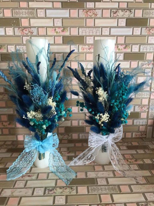 Pachet lumanari nunta + Buchet mireasa [2]
