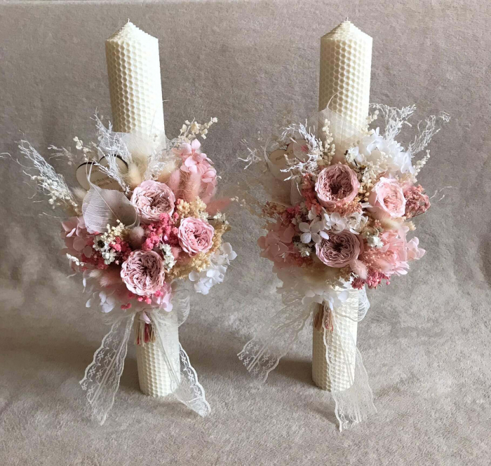 Pachet lumanari nunta + Buchet mireasa [5]