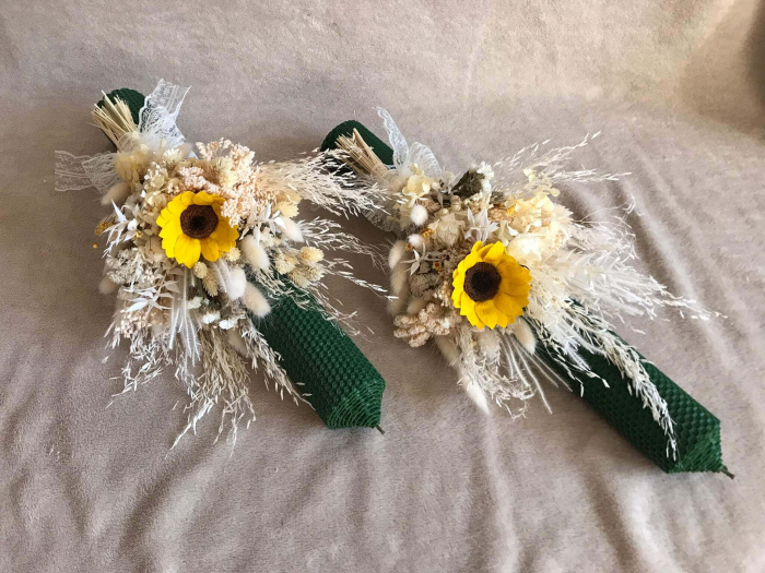 Pachet lumanari nunta + Buchet mireasa [4]