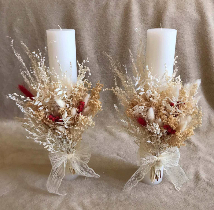 Pachet lumanari nunta + Buchet mireasa [4]
