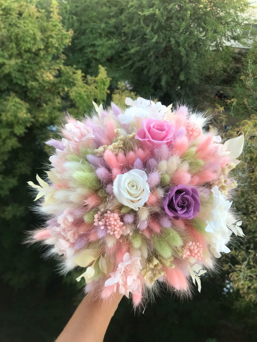 Pachet lumanari nunta + Buchet mireasa [3]