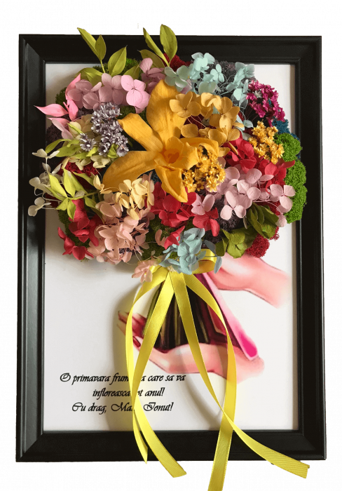 Tablou cu licheni buchet [1]