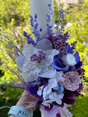 Pachet lumanari nunta + Buchet mireasa [4]