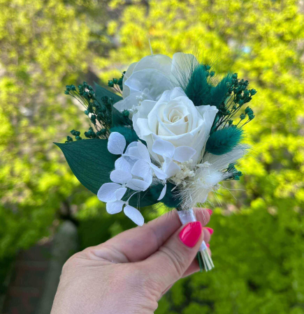 Bratari si Cocarde din flori naturale uscate - Cocarde din flori naturale stabilizate