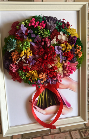 Tablou cu licheni buchet [1]