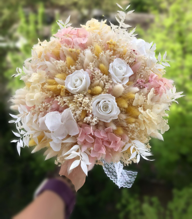 Lumanari nunta si buchet flori mireasa [8]