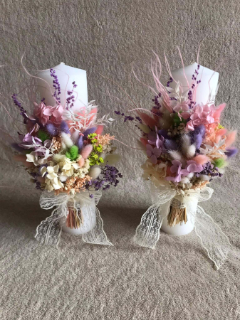 Pachet nunta (Lumanari nunta si buchet flori mireasa) [3]