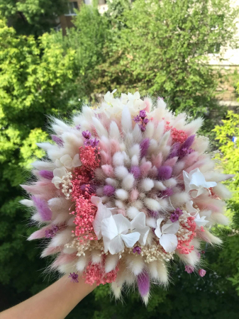 Buchete din flori naturale uscate si stabilizate - Buchet flori uscate/stabilizate