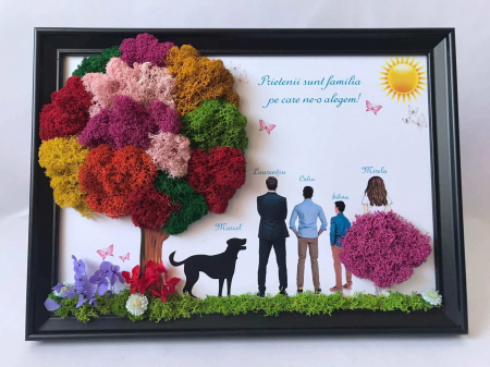 Tablou cu licheni pentru prieteni [1]