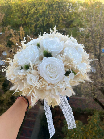 Buchet flori alb [1]