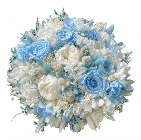 Buchete din flori naturale uscate si stabilizate - Buchet flori criogenate