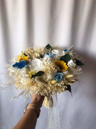 Pachet lumanari nunta + Buchet mireasa [7]