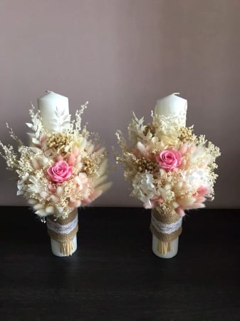 Pachet lumanari nunta + Buchet mireasa [5]