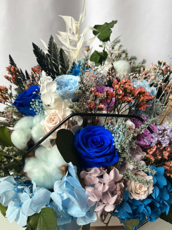 Aranjament floral cu flori ciogenate [6]