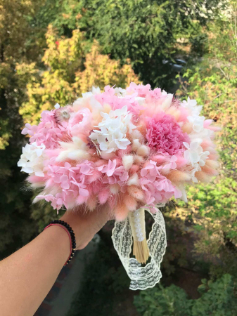 Buchet flori roz [2]