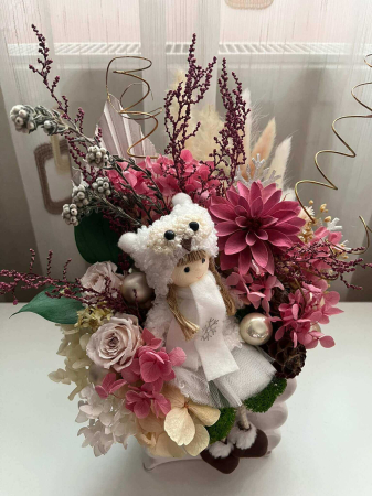 Aranjament floral cu flori ciogenate [1]