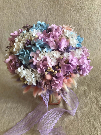 Buchet flori cu hortensie criogenata [2]