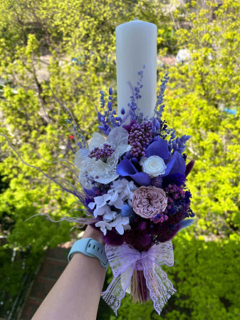 Pachet lumanari nunta + Buchet mireasa [1]