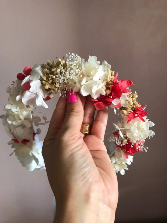 Accesorii par/ Bentita cu flori - Bentita mireasa